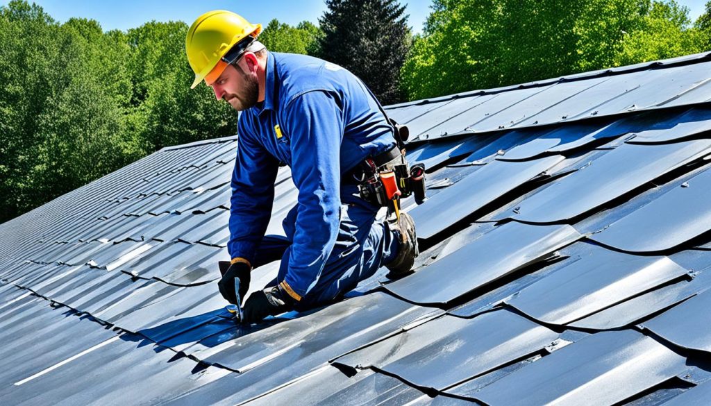 Professional Metal Roof Repair